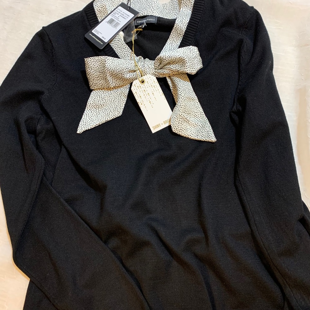 Adrianna Papell combo sweater